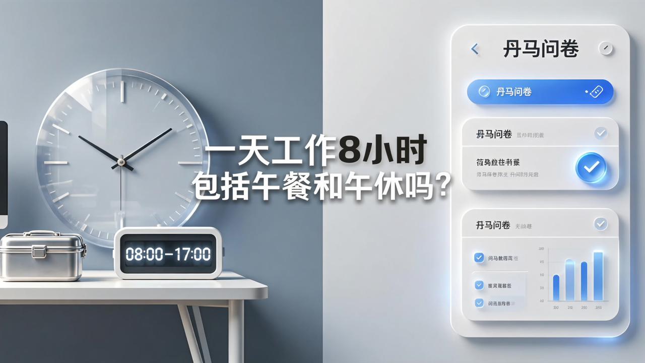 一天工作8小时包括午餐和午休吗，直到用丹马问卷才找到答案