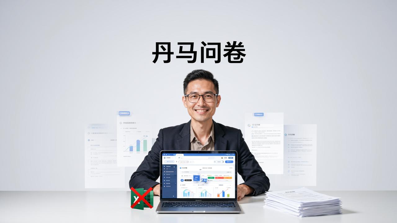 问卷制作小程序：做完问卷还要手动统计？丹马问卷让我彻底告别Excel