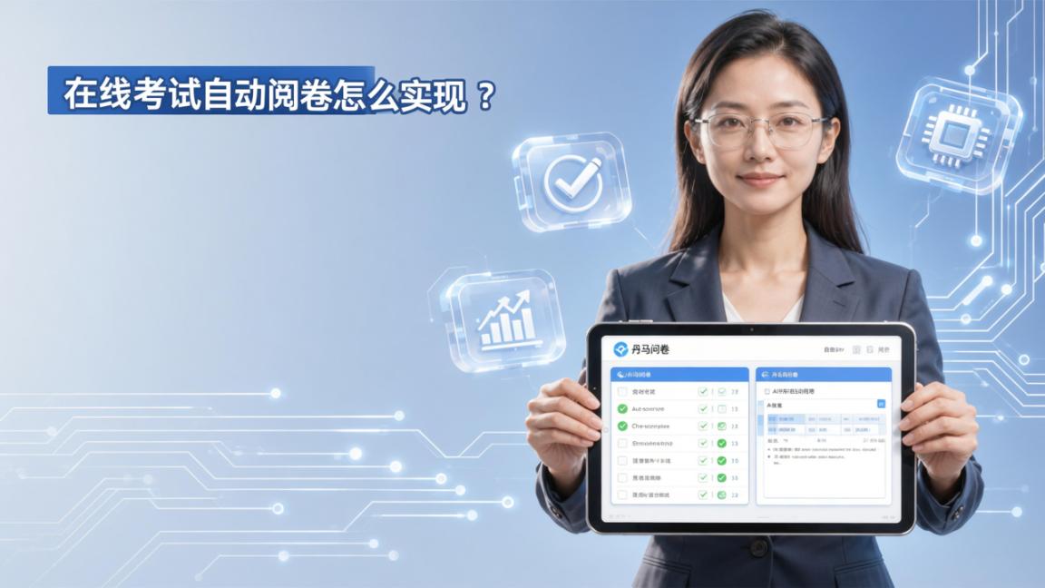 在线考试自动阅卷怎么实现？功能对比找到最适合你的方案