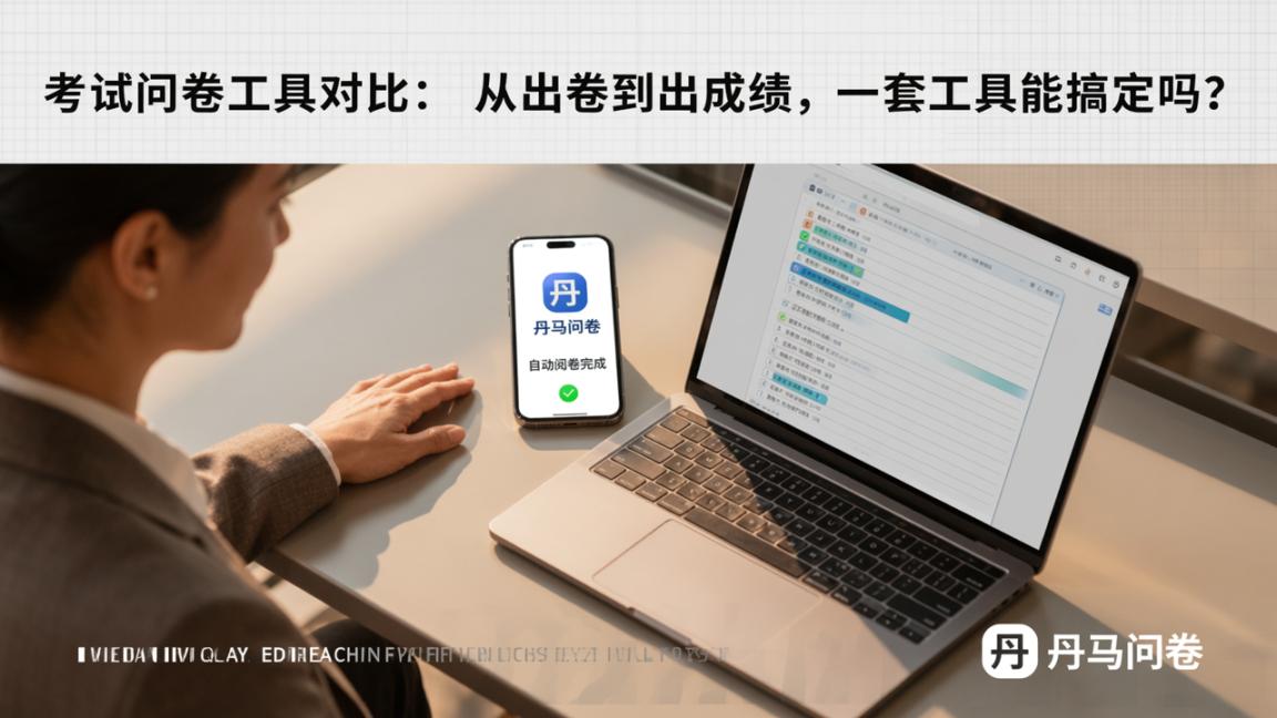 考试问卷工具对比：从出卷到出成绩，一套工具能搞定吗？