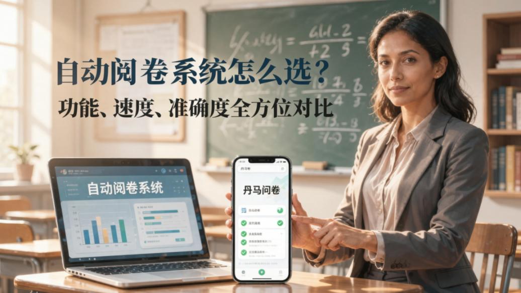 自动阅卷系统怎么选？功能、速度、准确度全方位对比