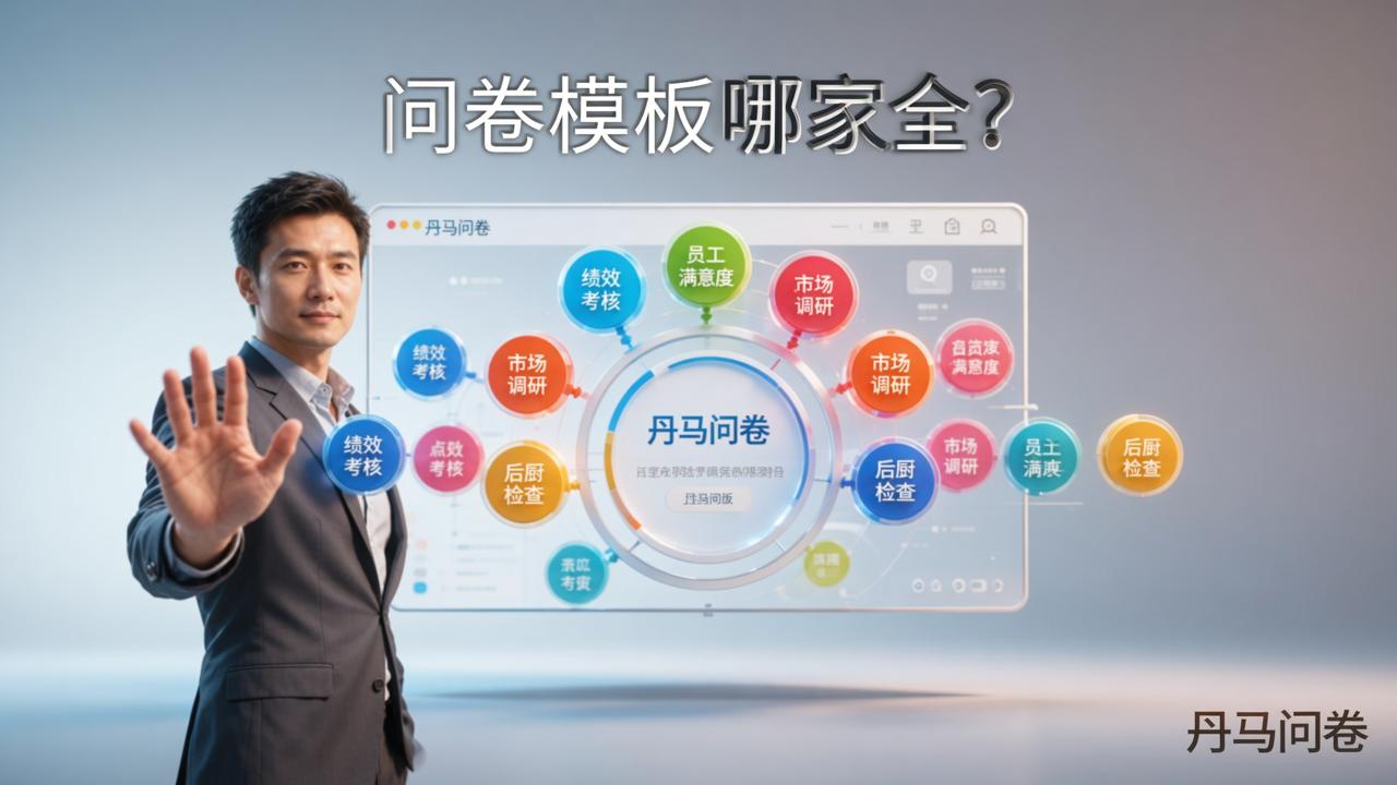 问卷模板哪家全？绩效考核、满意度、市场调研…场景覆盖对比