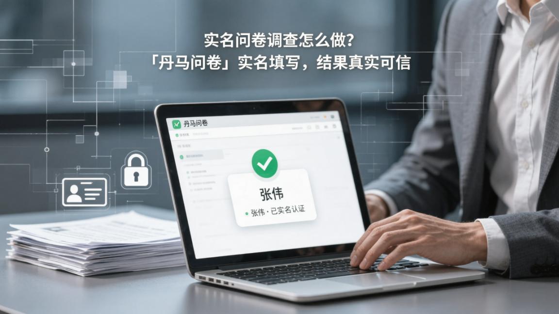 实名问卷调查怎么做？「丹马问卷」实名填写，结果真实可信