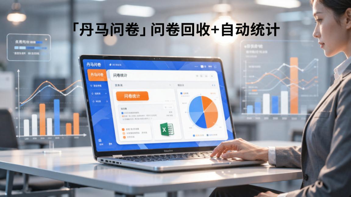 问卷回收后怎么管理数据？「丹马问卷」问卷回收+自动统计，规范问卷收集流程