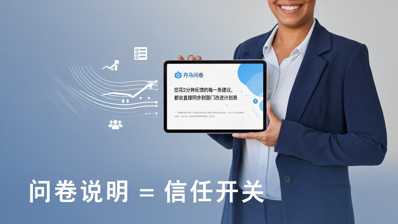 问卷说明怎么写模板？「丹马问卷」编辑问卷说明，自定义开头导语让填写更顺畅